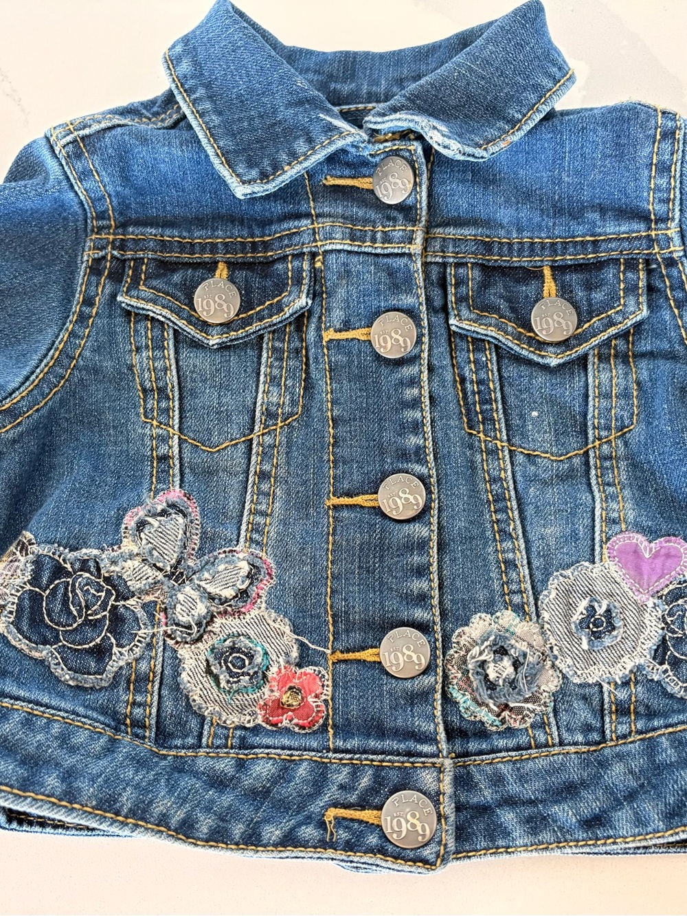 Place premium 89 Jean jacket 24 months girls